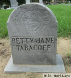 Betty Jane Tabacoff