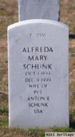 Alfreda Mary Schunk