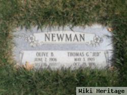 Thomas G "jed" Newman