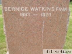 Bernice Watkins Fink