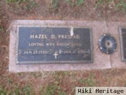 Hazel D Preslar