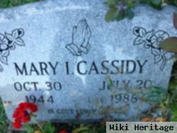 Mary I Cassidy