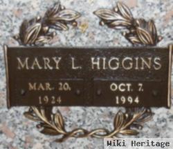 Mary L Higgins