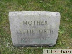 Letitia Catherine (Lettie) Orth Yeager