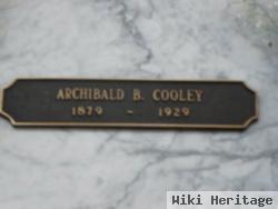 Archibald B Cooley