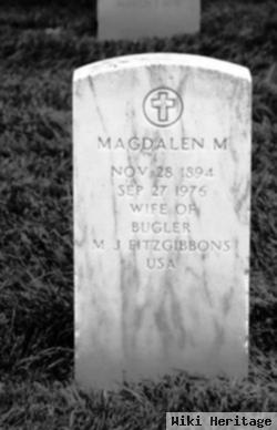 Magdalen M Fitzgibbons