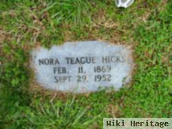 Lenora "nora" Teague Hicks