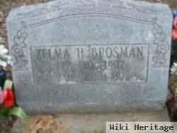 Zelma H Brosman