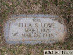 Ella S. Newcombe Lowe