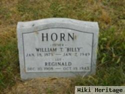 William Thomas "billy" Horn