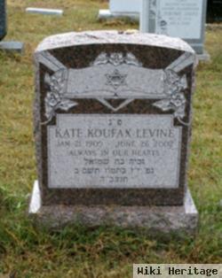 Kate Koufax Levine