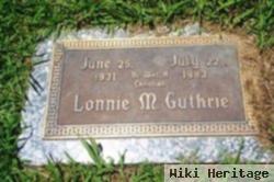 Lonnie M. Guthrie