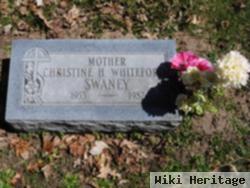 Christine H Whiteford Swaney