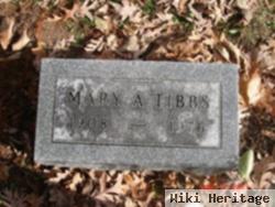 Mary A Tibbs