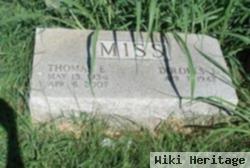 Thomas Edward "tommy" Miss