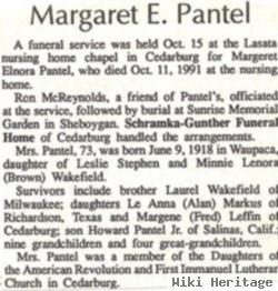 Margaret Elenora Pantel