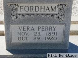 Vera Perry Fordham