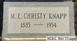 Mary Elsie Christina "christy" Anderson Knapp