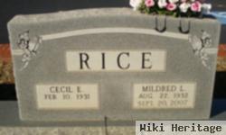 Mildred Ruth Lindler Rice