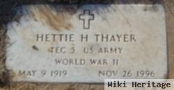 Hettie H. Thayer