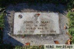 John O Maki