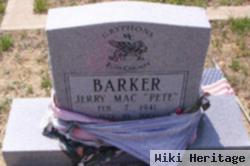 Jerry Mack "pete" Barker