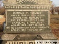 Harriet C. "hattie" Hurlbutt