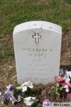 Pvt William B. Jones