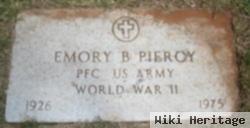 Pfc Emory Bennett Piercy