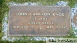 John Cameron Knox