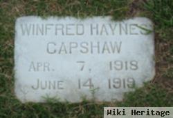 Winfred Haynes Capshaw