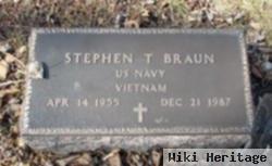 Stephen T Braun