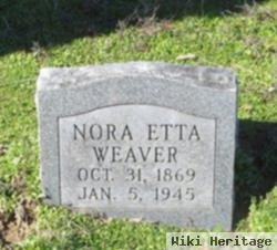 Nora Etta Moore Weaver