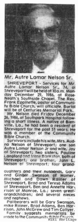 Autre Lamar Nelson, Sr