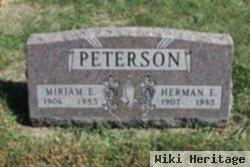 Herman E Peterson