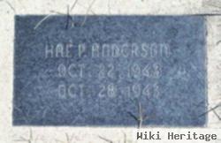 Hal Pearce Anderson