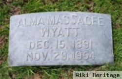 Alma Massagee Wyatt