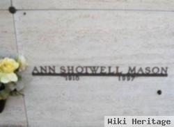 Ann Shotwell Mason