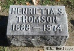 Henrietta Sylvia Thomson