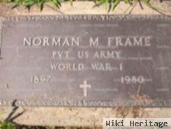 Pvt Norman Marshall Frame