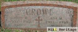 Ada Marie Hornbach Crowe