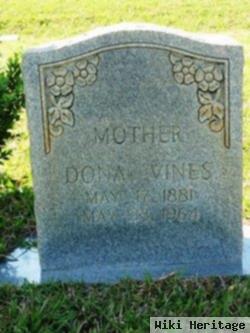 Mary C. Donna "dona" Bailey Vines