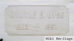 Myrtle E Ehda Byse