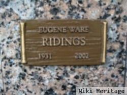 Eugene Ware Ridings