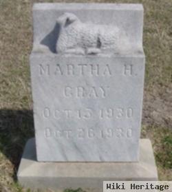 Martha H Gray