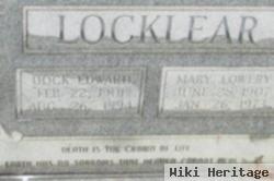 Dock Edward Locklear, Sr