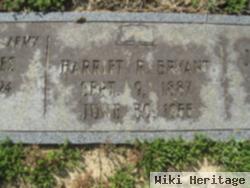 Harriet Elizabeth Raeford Bryant