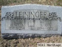 Henry Albert Leininger