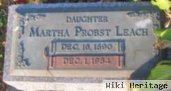 Martha Probst Leach