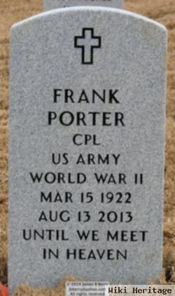 Corp Frank Porter